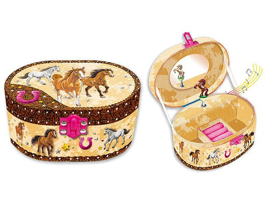 Horse Musical Jewellery Box (4572441673763)