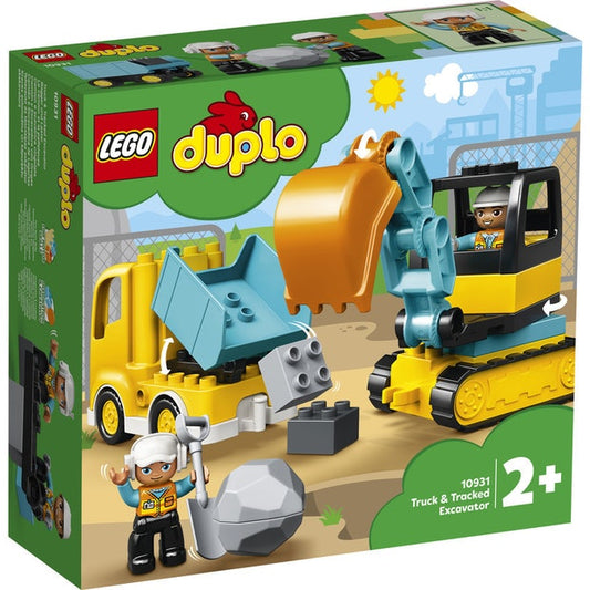 Lego Duplo Truck & Tracked Excavator 10931 (4562995413027)
