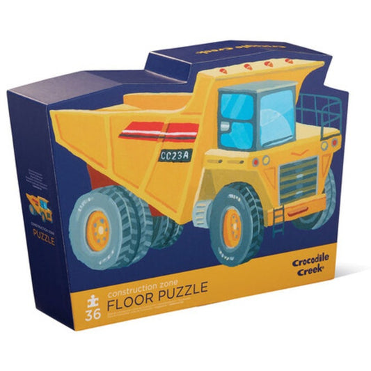 CC Floor Puzzle 36pc Construction Zone (7422734401735)