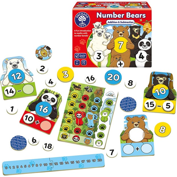 OC Number Bears (7370590748871)