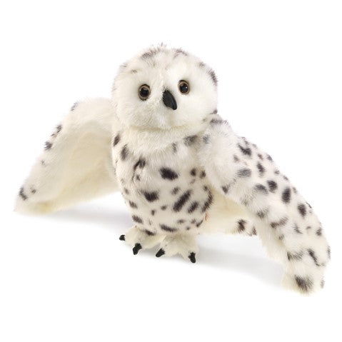 Snowy Owl Puppet (4607376850979)