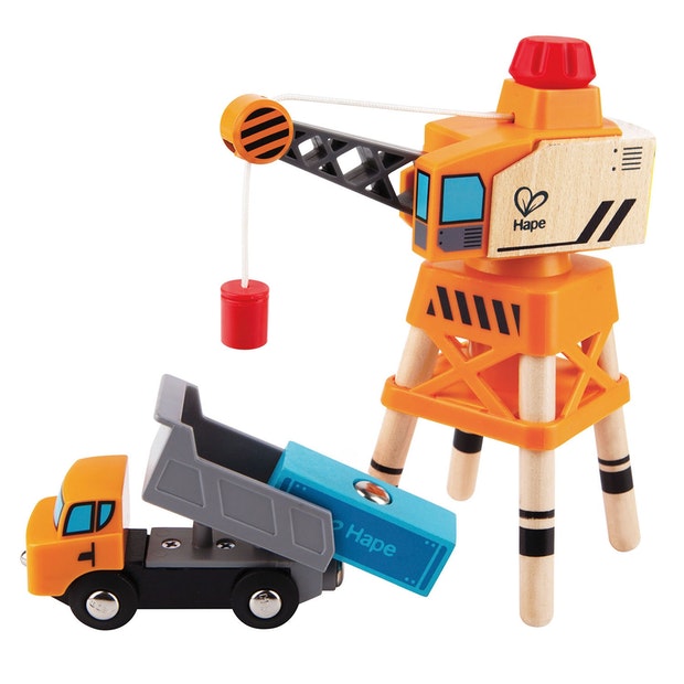 Hape Large Boom Crane (4596349763619)