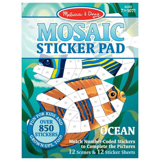 MD Mosiac Sticker Pad Ocean (6794204643527)