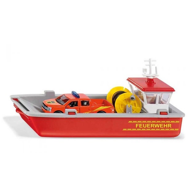 Siku Fire Brigade Boat with Ford 1:50 (7181014335687)