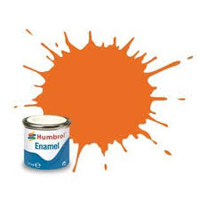 Humbrol Orange Gloss (4607599869987)
