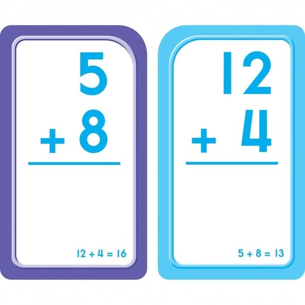 SZ Flash Cards Addition 18 (6888306016455)