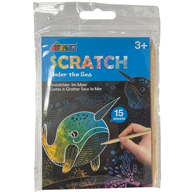 Mini Scratch Book Under Sea (7211743183047)