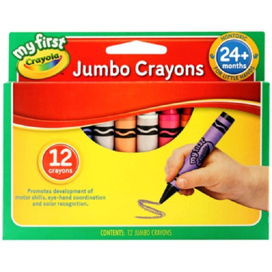 My First Jumbo Crayons 12 (4626850381859)