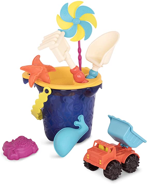 Battat Sands Ahoy Bucket Set Navy (4633848053795)