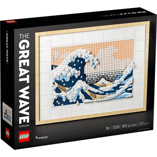 Lego Art Hokusai - The Great Wave 31208 (7602910429383)