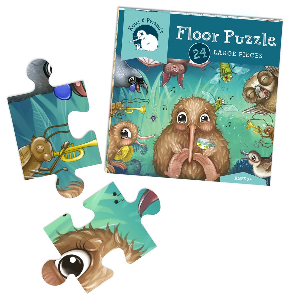 Kuwi Rowdy Kiwi Floor Puzzle (7078316015815)