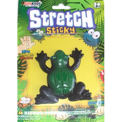 Sticky Stretchy Frogs -- Sticky Stretchy Small Frog Toy