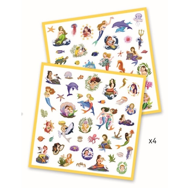 Djeco Stickers Mermaids (4540282699811)