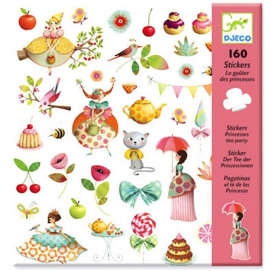Djeco Stickers Princess Tea Party (4540282634275)