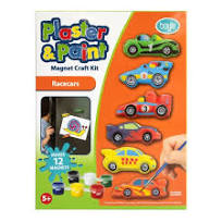 Plaster & Paint Magnet Kit Racing Cars (8030020501703)