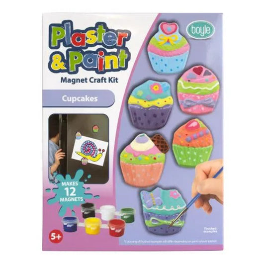 Plaster & Paint Magnet Kit Cupcakes (8030020632775)