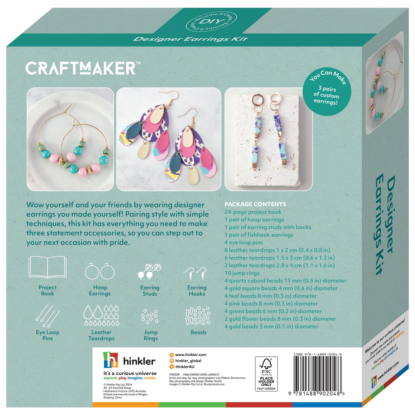 Craft Maker Designer Earrings Kit