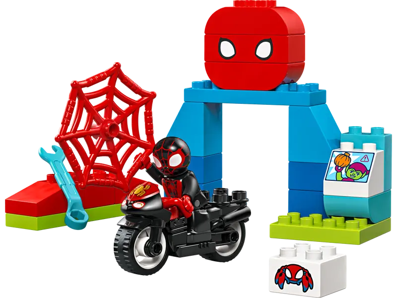 Lego Duplo Spin's Motorcycle Adventure 10424 (8067685351623)