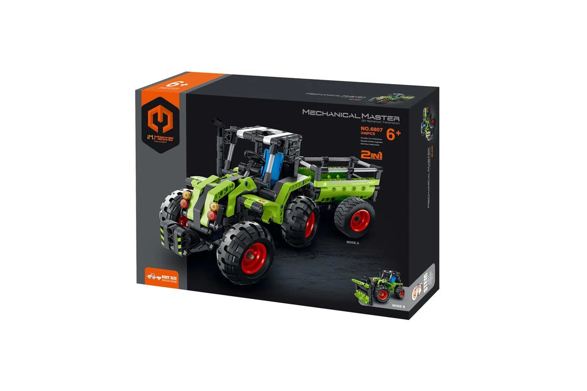 iM Master Mechanical 2 in 1 Farmer Tractors - 348PCS