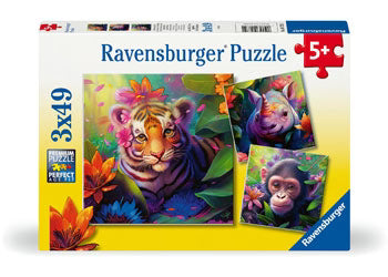 RB Jungle Babies 3x49pc