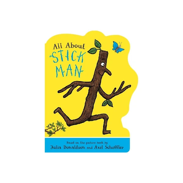 All About Stickman (Shaped Book) (8390592233671)