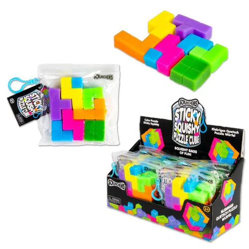 Scrunchems Sticky Squishy Puzzle Cube