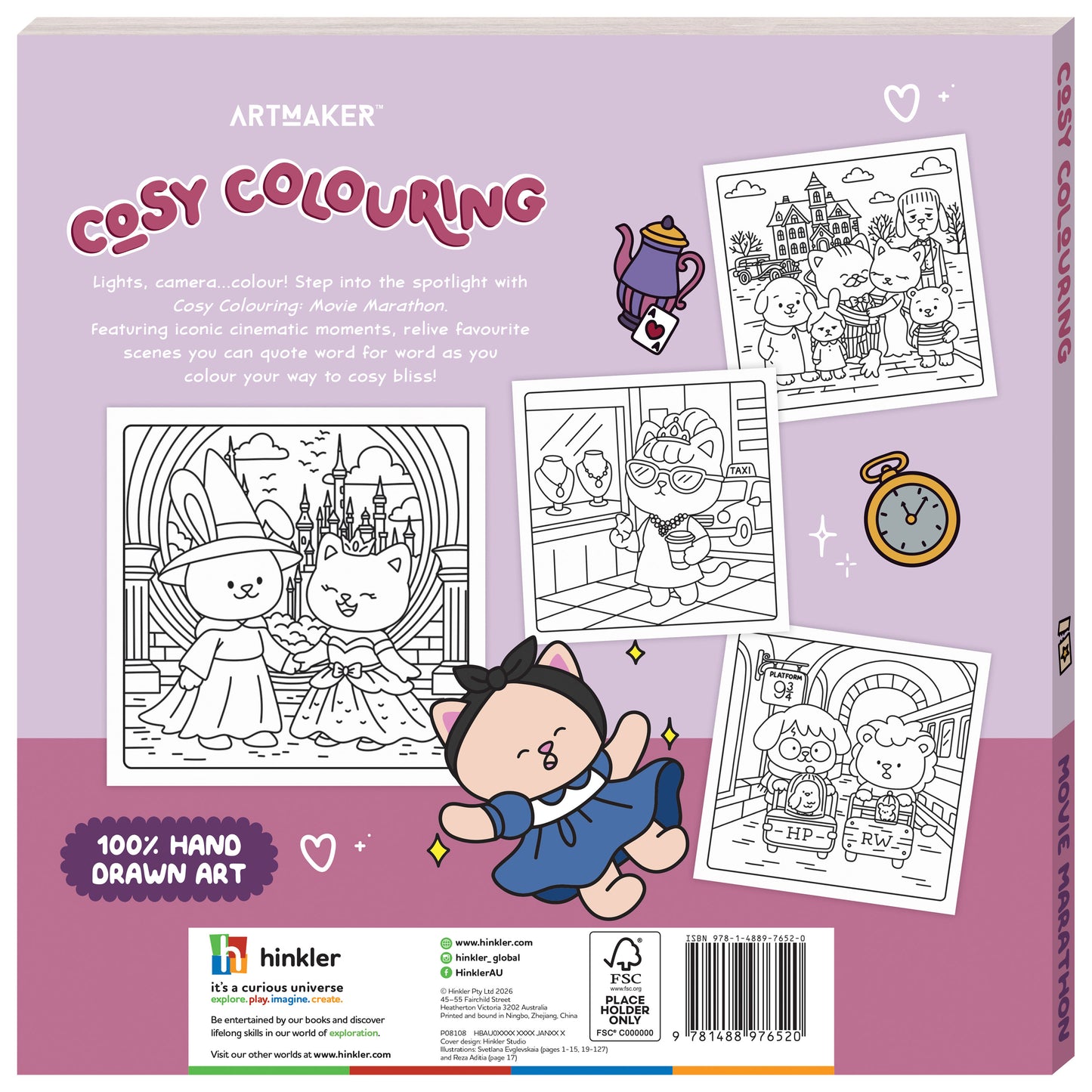 Cosy Colouring Movie Marathon