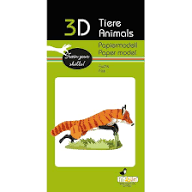 3D Paper Fox