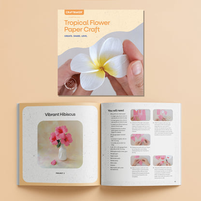 Craft Maker Bright Floral Papercraft Kit