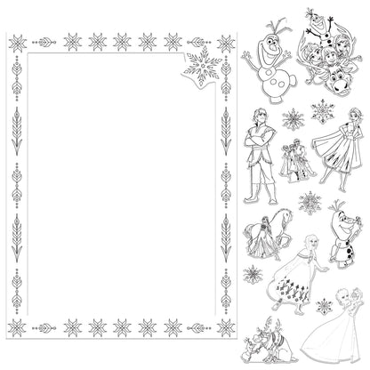 Colour Me Magnets Frozen