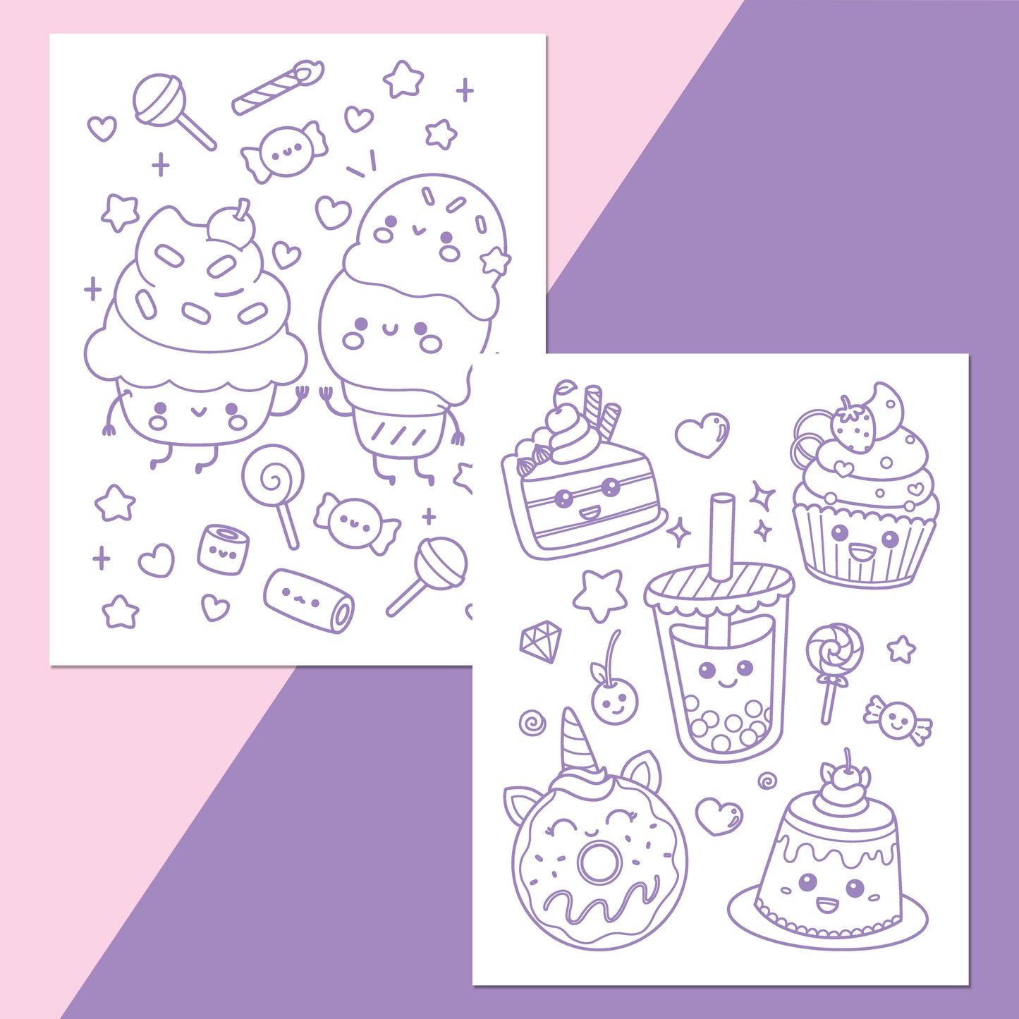 Colour Me Magnets Sweet Treats