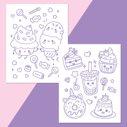 Colour Me Magnets Sweet Treats