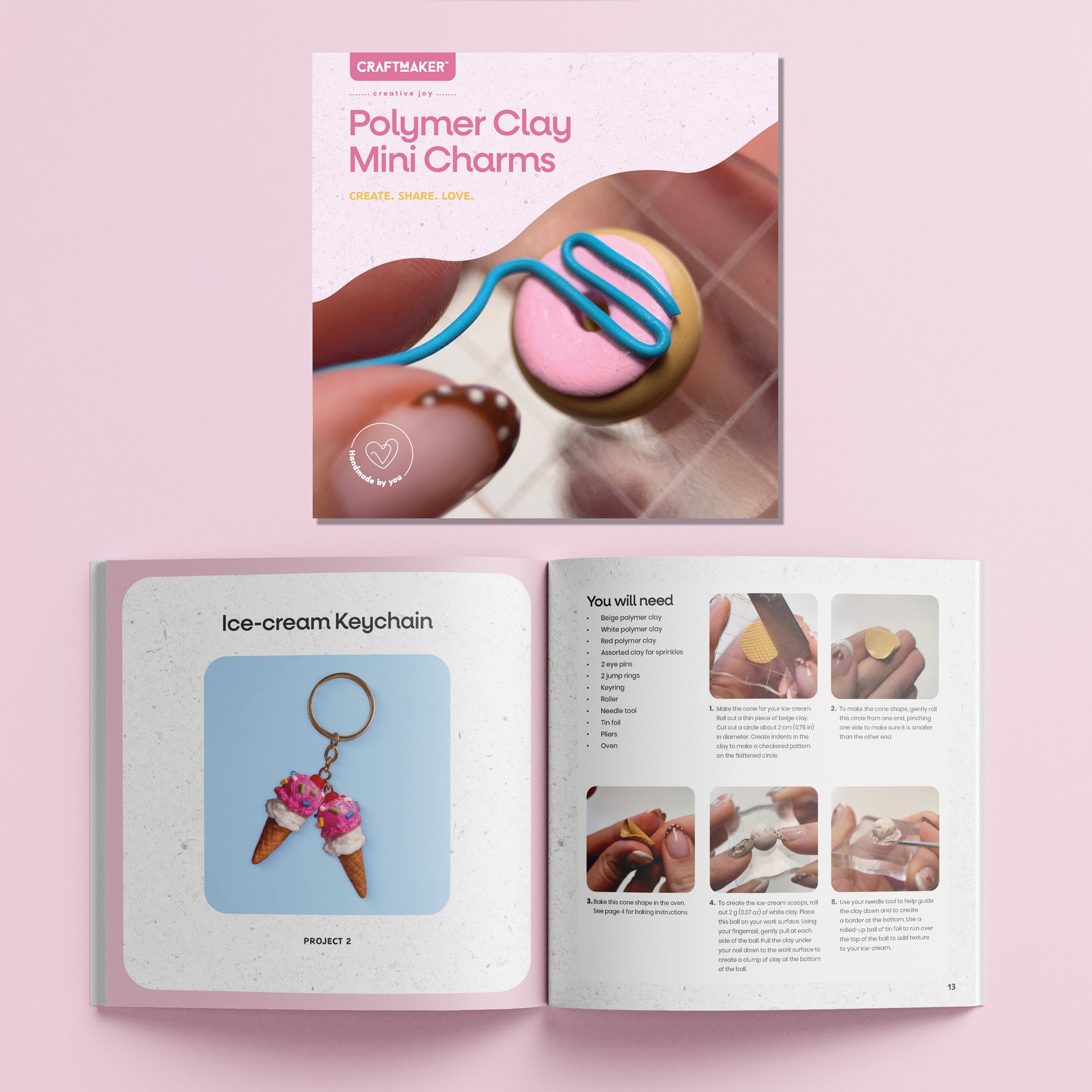 Craft Maker Polymer Clay Mini Sweet Treats