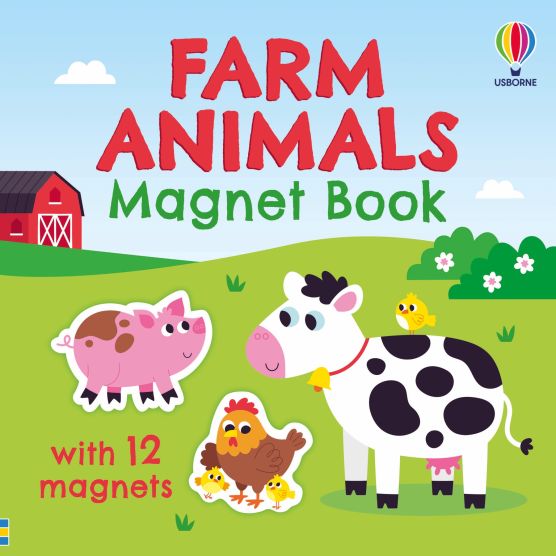 Farm Animal Magnet Book