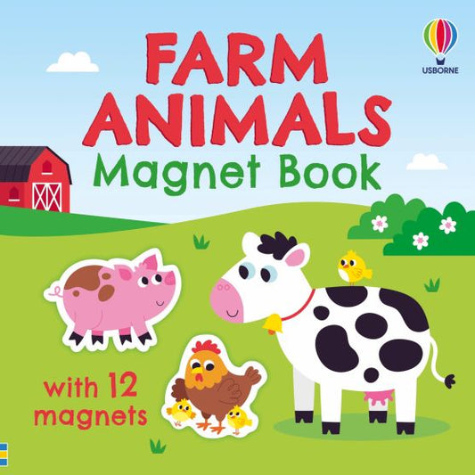 Farm Animal Magnet Book