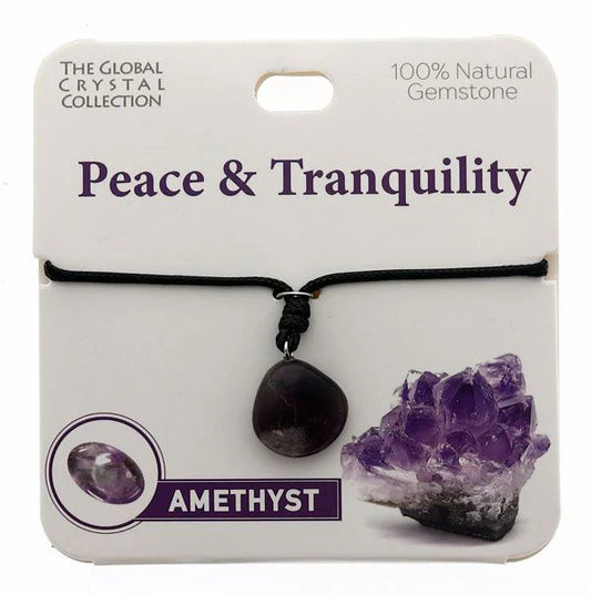 Peace Gem Necklace (8144498786503)