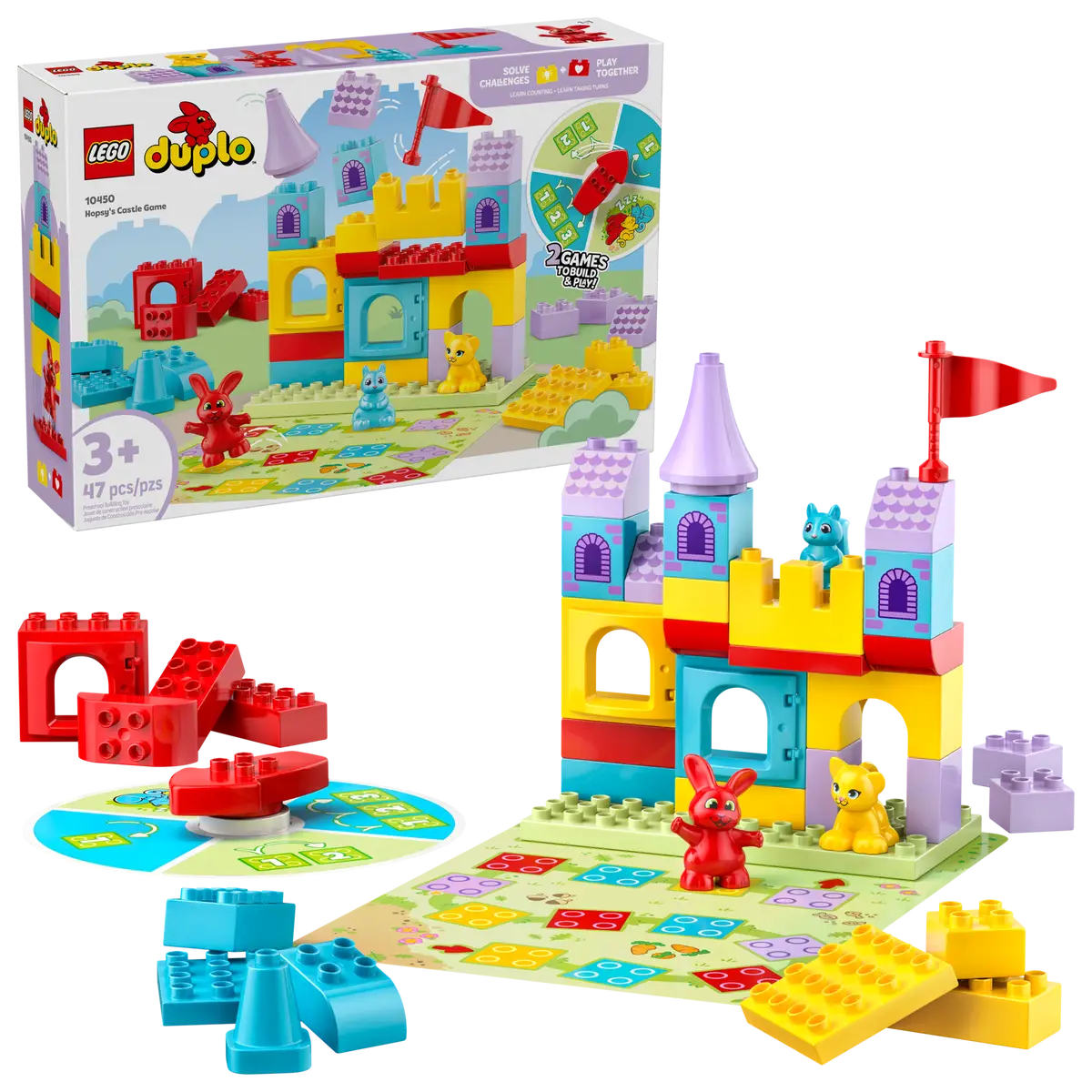 Lego Duplo Hopsy's Castle Game 10450 (8384542998727)