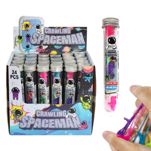 Crawling Spaceman Sticky Stretchy 7pc