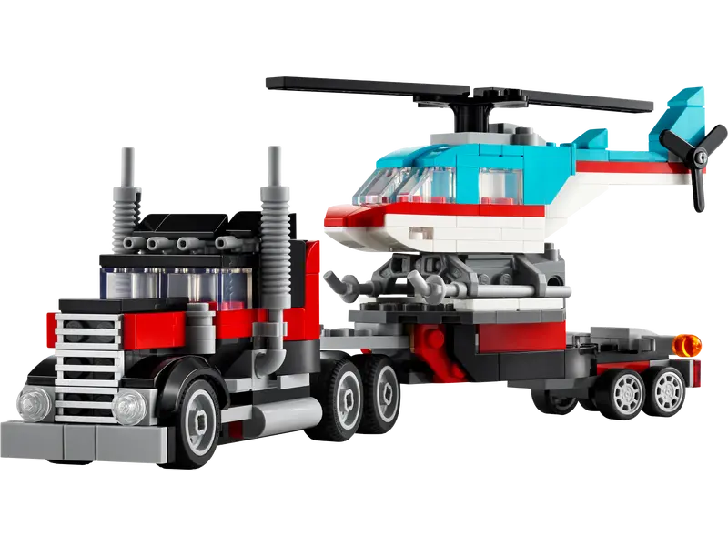 Lego Creator Flatbed Truck with Helicopter 31146 (7859515457735)