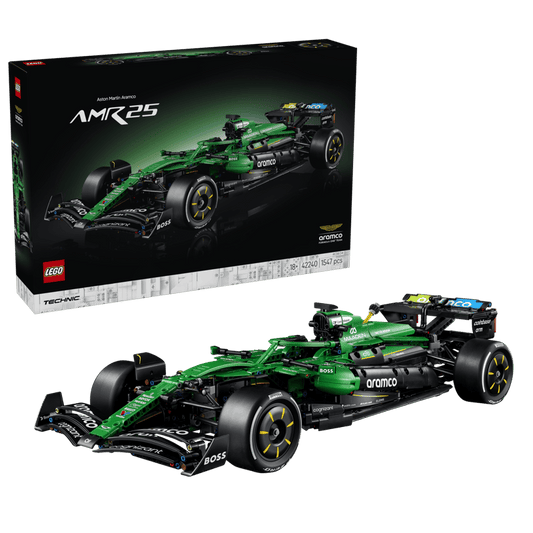 Lego Tech Aston Martin Aramco AMR25 F1® Car 42240
