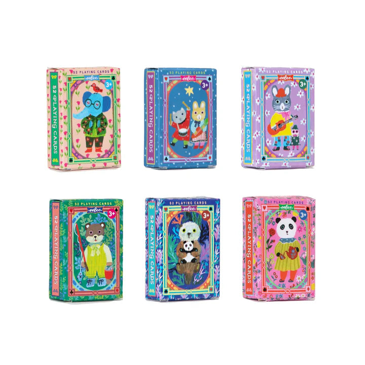 eeBoo Mini Playing Cards Assorted