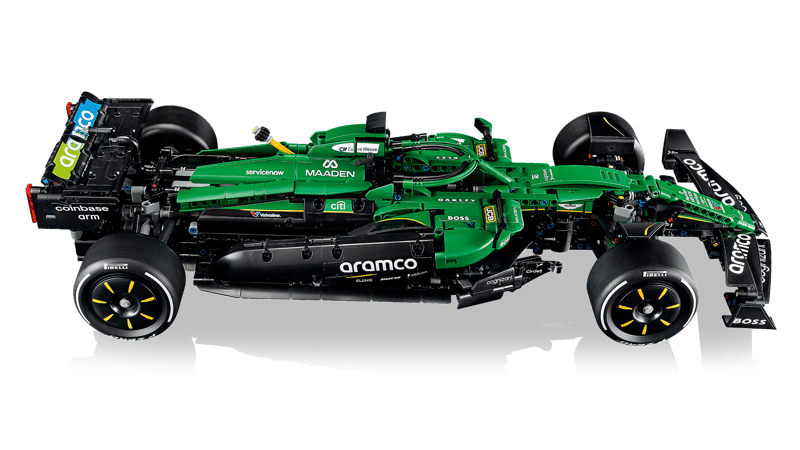 Lego Tech Aston Martin Aramco AMR25 F1® Car 42240