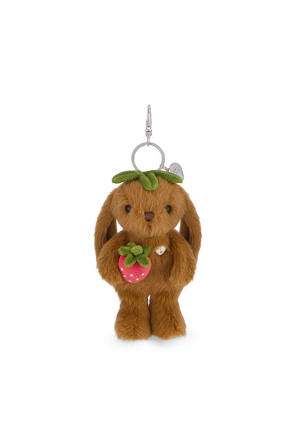 SB Penelope The Bunny Stawberries Key Charm - Oak 15cm