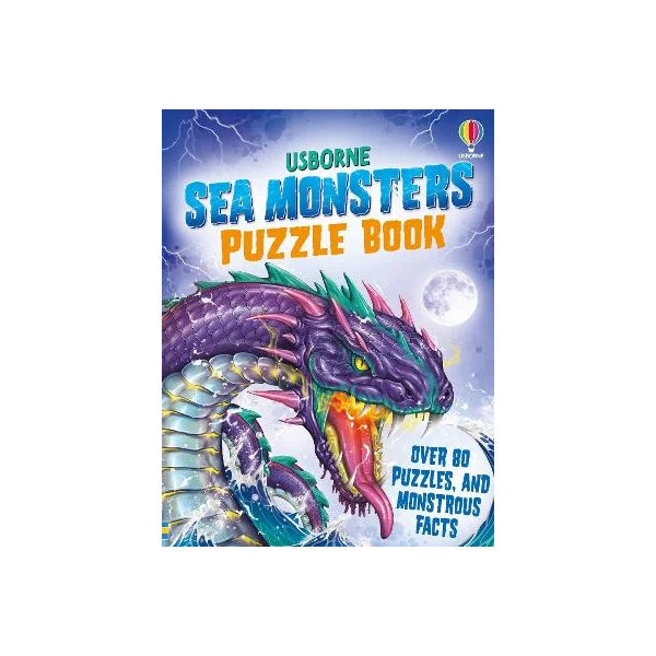 Sea Monsters Puzzle Book