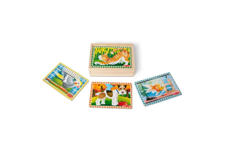 MD Pets Puzzles in Box (New)