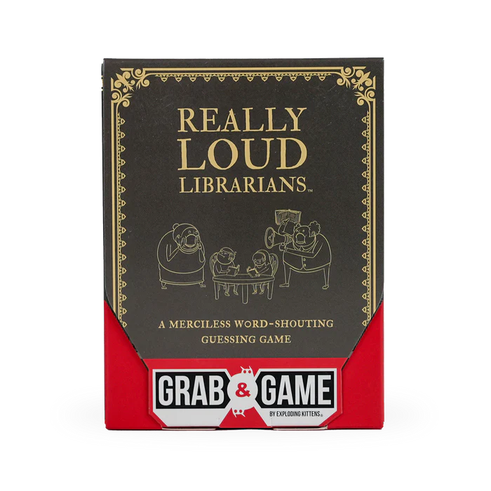 Grab & Game - Really Loud Librarians cover (8165981094087)