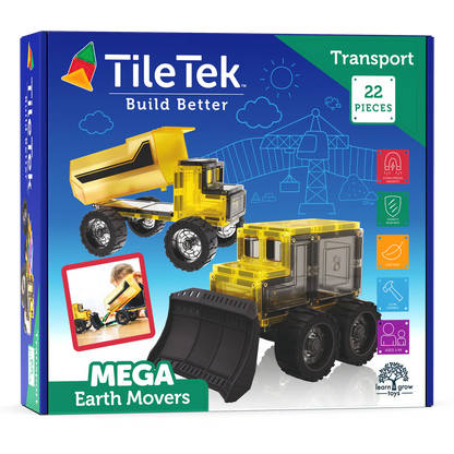 Tile Tek Mega Earth Movers 22pc
