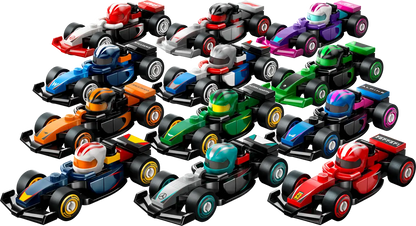 Lego Mini F1 Collectible Race Cars 71049 (8384549093575)