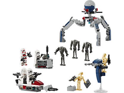 Lego SW Clone Trooper & Battle Droid Battle Pack 75372 (7859512443079)