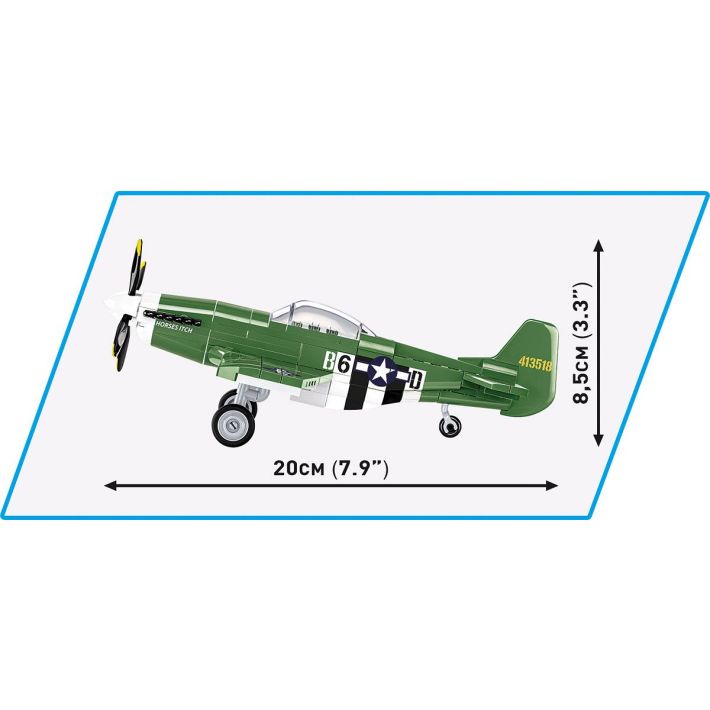 Cobi P-51D Mustang 5860 (8268041453767)